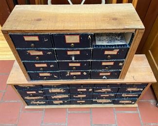 Apothecary Table Top Chest