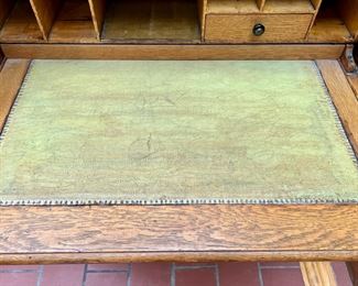 Roll Top Desk with Chest of Drawers