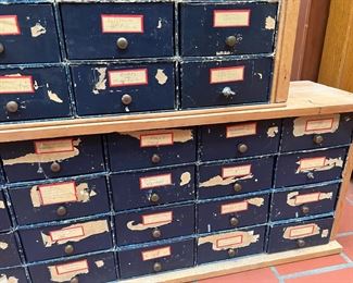 Apothecary Table Top Chest