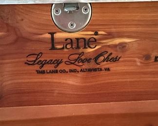 Lane Mahogany Love Chest