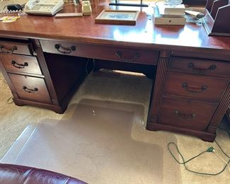 Solid Cherry Wood Desk - Winners Only