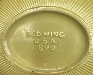 Red Wing Pottery Mixing/Serving Bowl