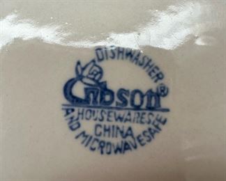 Two Gibson Microwave Safe Bowls