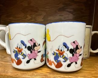 Pair of Disney World Mugs