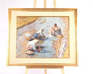 Giselle Konnor - Lindenfeld Oil Painting