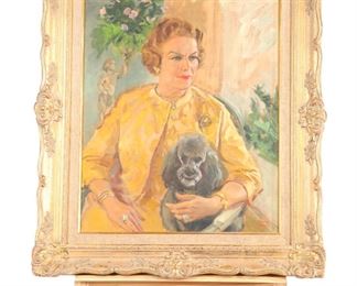 Keith Ward portrait of Margaret Thatcher