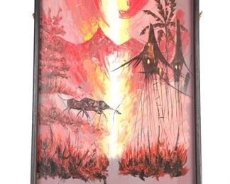 Mid Century Modern Painting