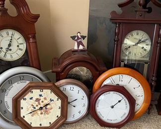 Assortment of Wall Clocks