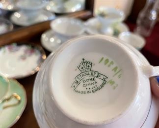 Stanley Bone China Teacup and Saucer