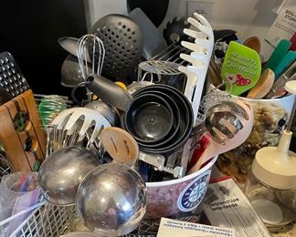 Assortment of Kitchen Utensils