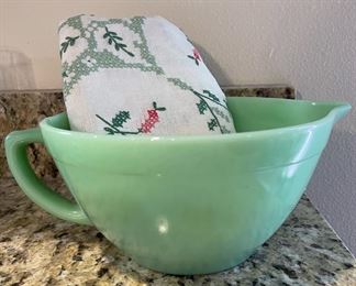 Fire King Jadeite Batter Bowl
