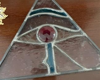 Third Eye Stained Glass Art
