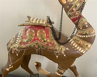 Metal Camel Statue