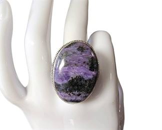 Amethyst Sterling Silver Ring