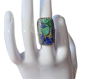 Divine Sterling Silver Gemstone Ring