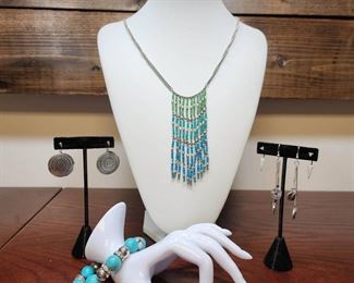 Fringe Seed Bead Necklace Accessories