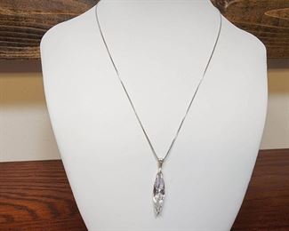 Ice Princess Sterling Silver Necklace Pendant