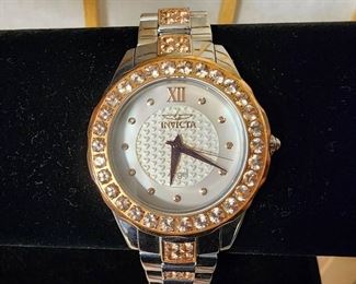 Invicta Rose Gold Angel Watch
