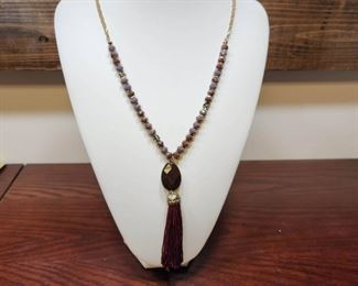 Long Gemstone Necklace Absolutely Gorgeous