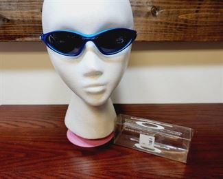 Oakley RARE The Jacket Classic Collection Blue Sunglasses
