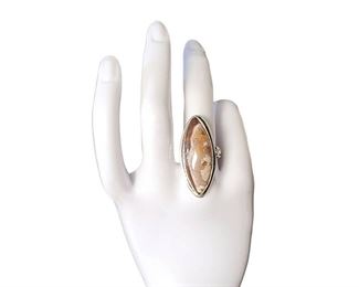 Sterling Silver Gemstone Ring