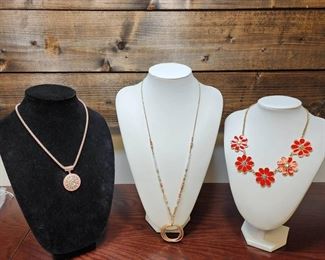 Trio Of Spring Necklaces