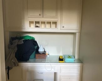 SOLD Desk and cabinets 