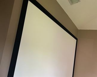 SOLD Movie screen with directions to disAssemble 