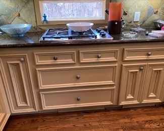 SOLD ALL LOWER KITCHEN Drawers and lots of kitchen cabinets 