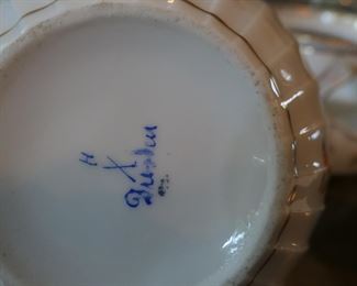 Mark on the bottom of the teapot