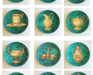 The twelve designs in the series.