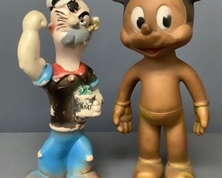 Popeye & Mickey Squeaker Toys