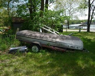 another boat with trailer