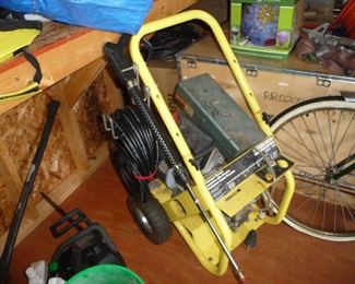 power washer / bike