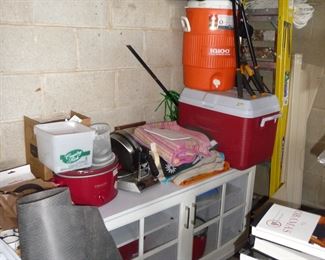 the garage is LOADED