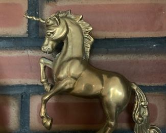 Brass Unicorn Figurine