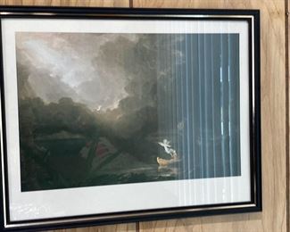 Print of Voyage of Life, Old Age by Thomas Cole