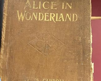 Vintage Alice in Wonderland Book by Lewis Carroll