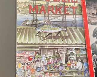 Print of Pike Place Market 
