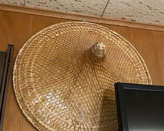 Asian Conical Rattan Hat