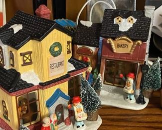 Christmas Village Homes