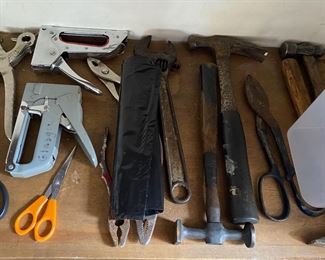 Assortment of Hand Tools, Assortment of Hammers