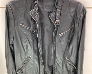Studio M Black Leather Jacket