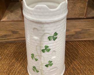 Donegal turret vase $10