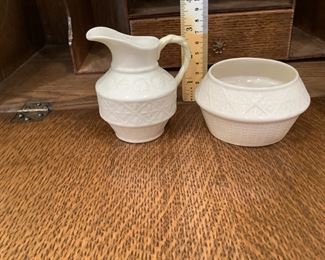 6th mark. Cleary sugar & creamer $24