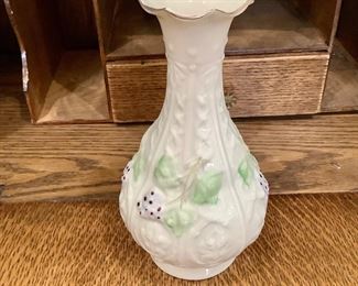 7th mark. Grape cluster vase $14