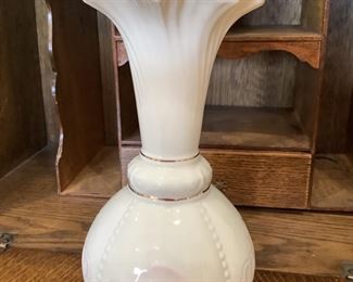 7th mark. Rossmore pink vase $30