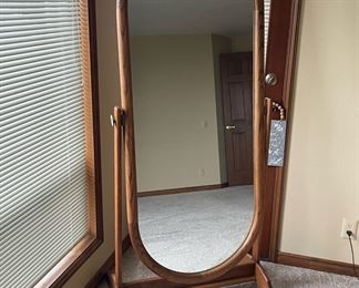 Oval Floor Mirror