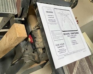 Craftsman Belt and Disc Sander - Model Number 113.225941