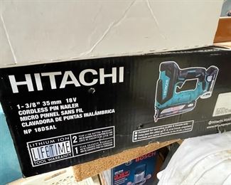 Hitachi Cordless Pin Nailer